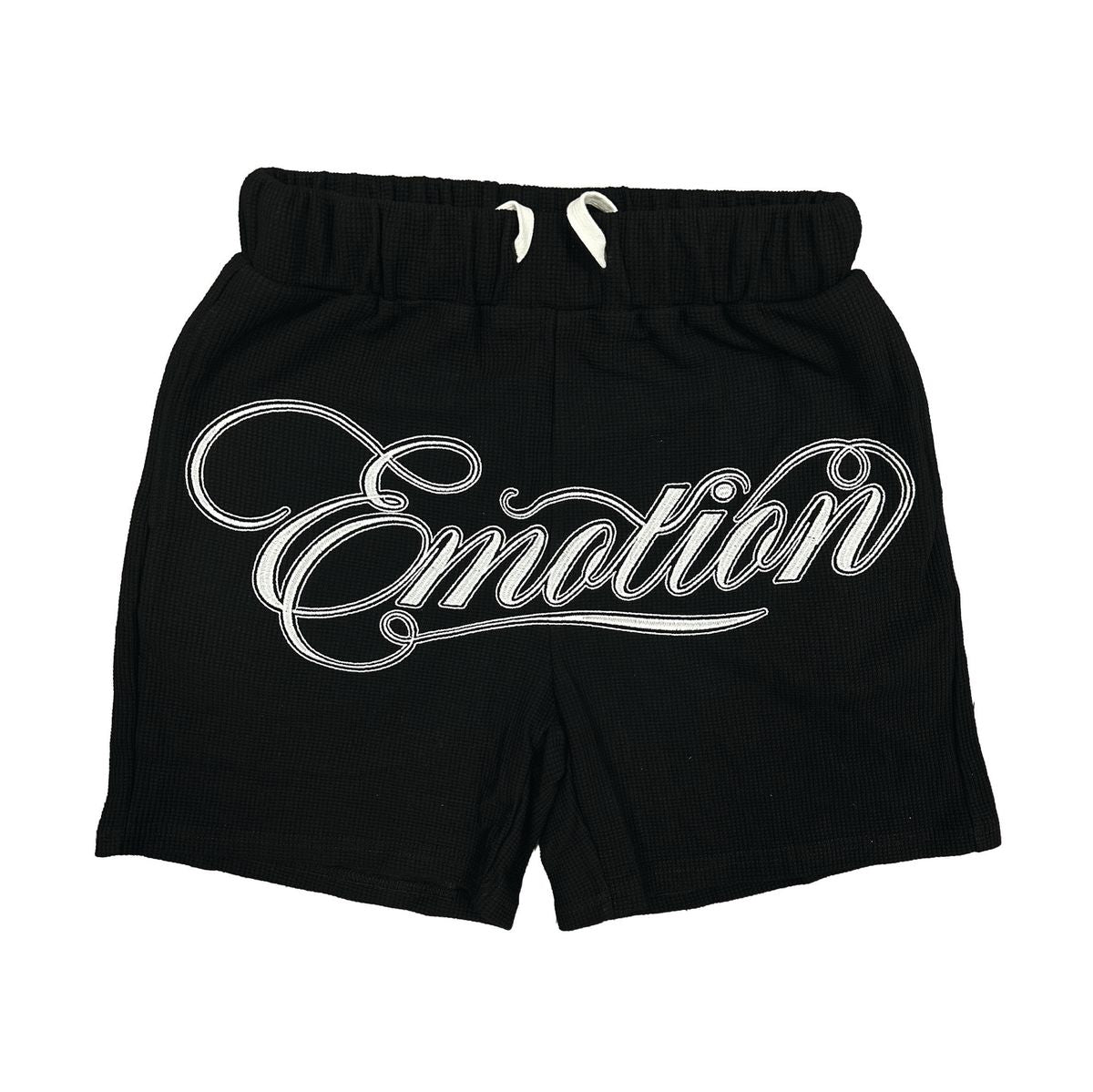 Mixed Emotion - Black Signature Short Set