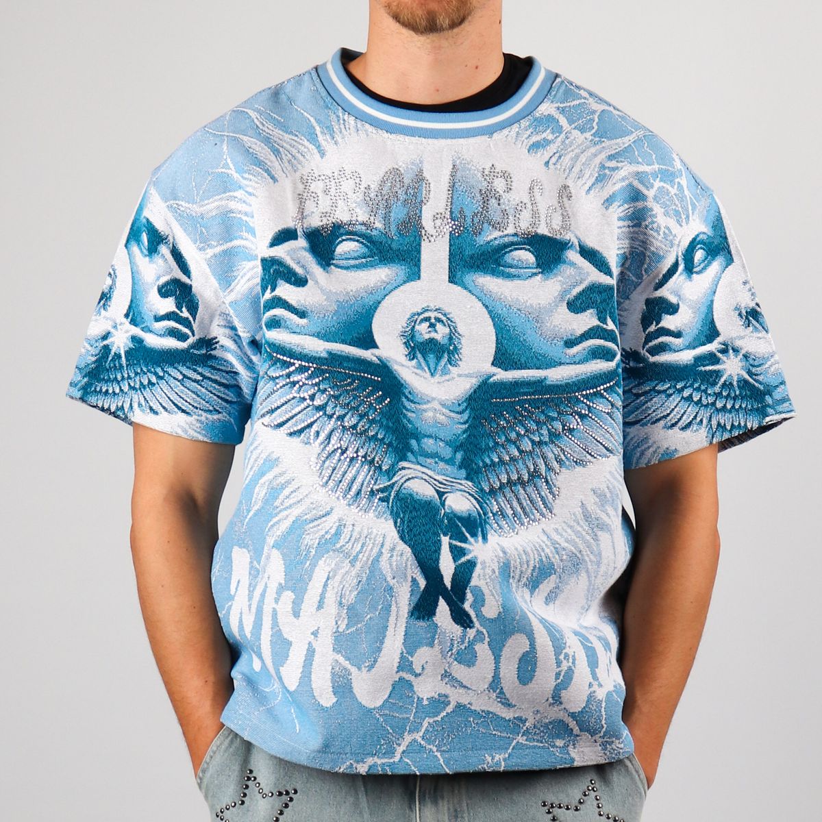 Majestik - Tapestry Cropped Tee
