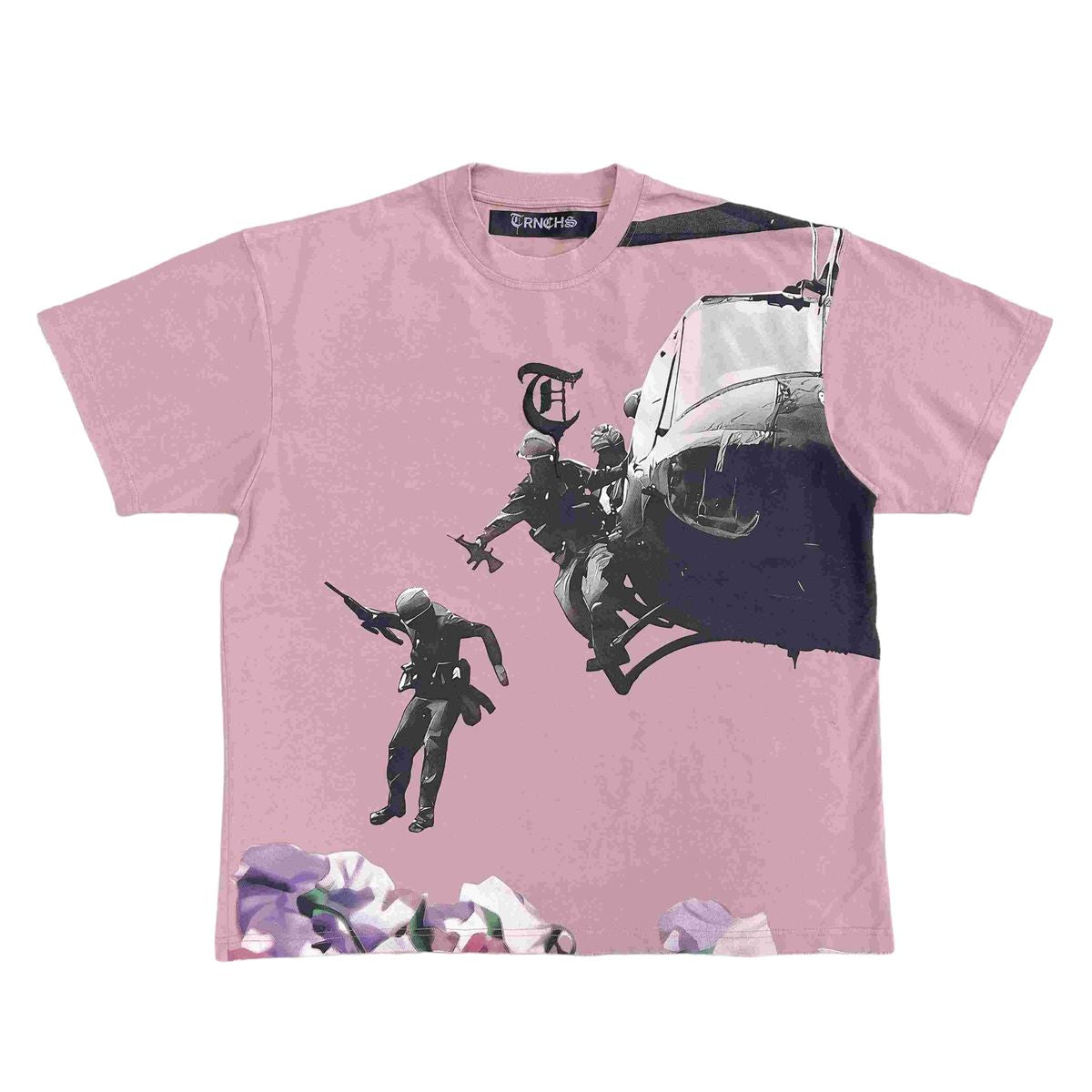 TRNCH - "FIGHTING PURPOSE" Pink Tee