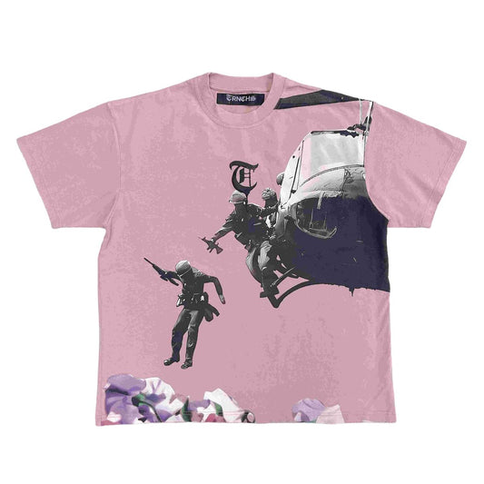 TRNCH - "FIGHTING PURPOSE" Pink Tee