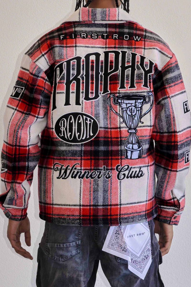 First Row - Trophie Room Flannel