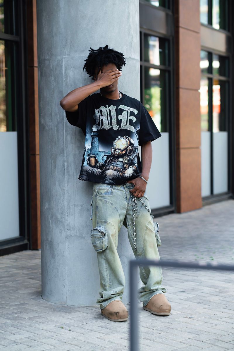 Mixed Emotion - Astronaut Rhinestone Tee