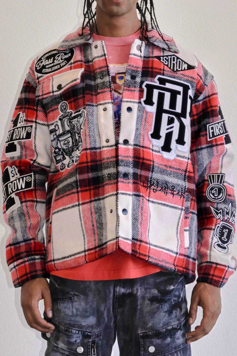 First Row - Trophie Room Flannel