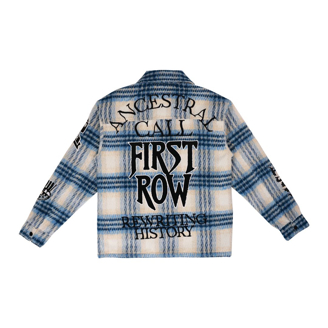 First Row - “ANCESTRAL CALL” Flannel Jacket