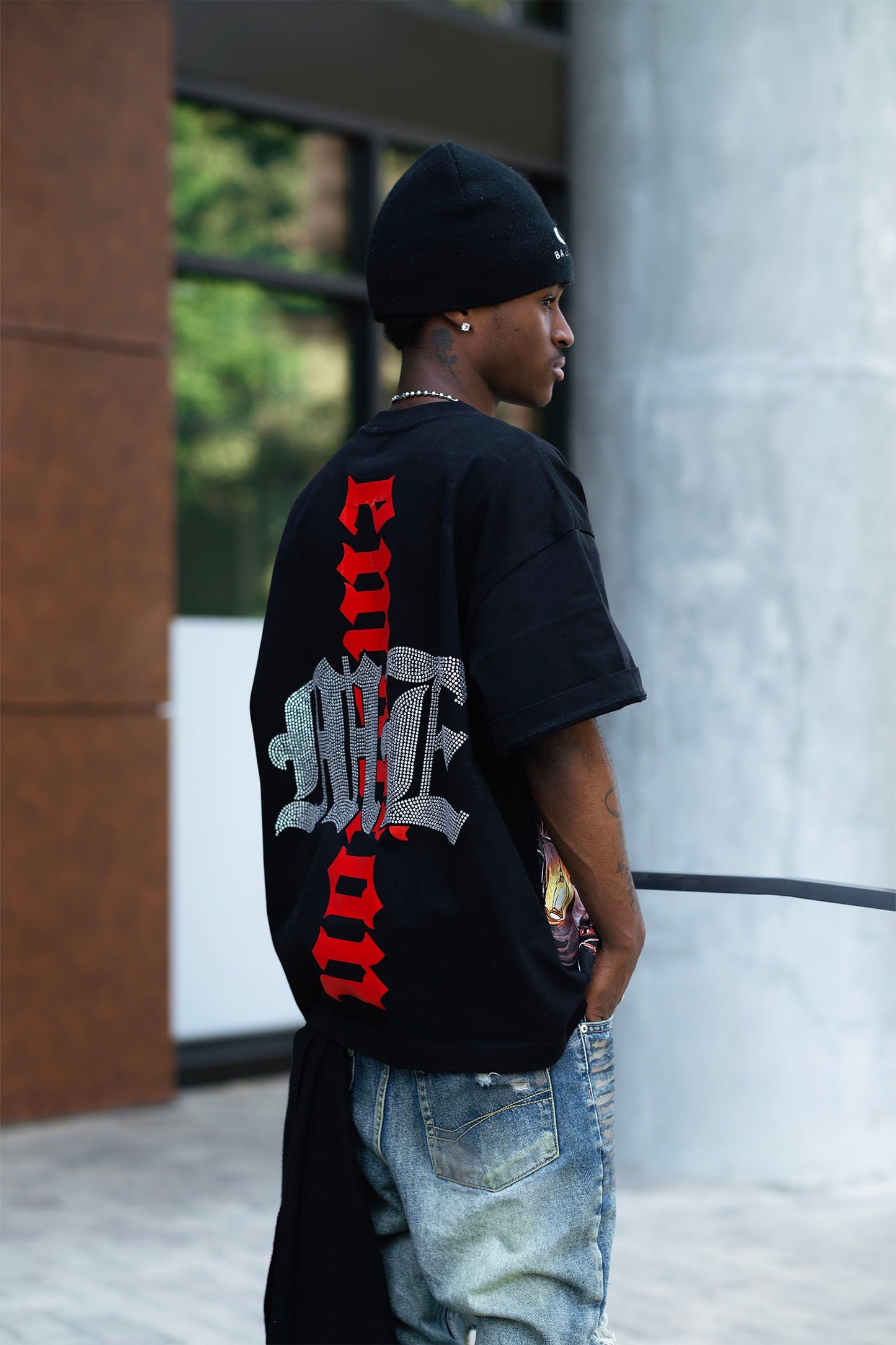 Mixed Emotion - Octopus Rhinestone Tee