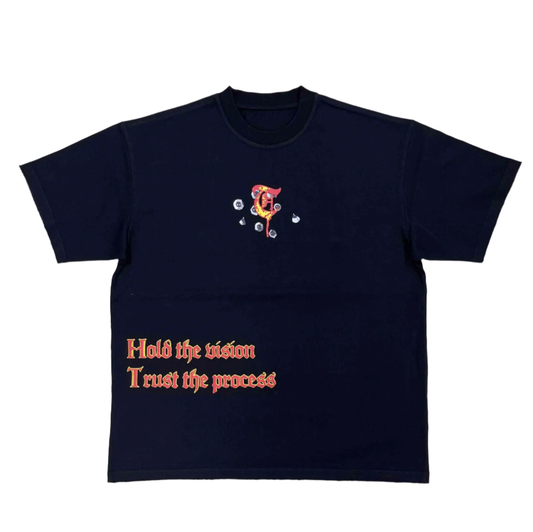 TRNCHS - "LAYERS OF VISION" Black Tee