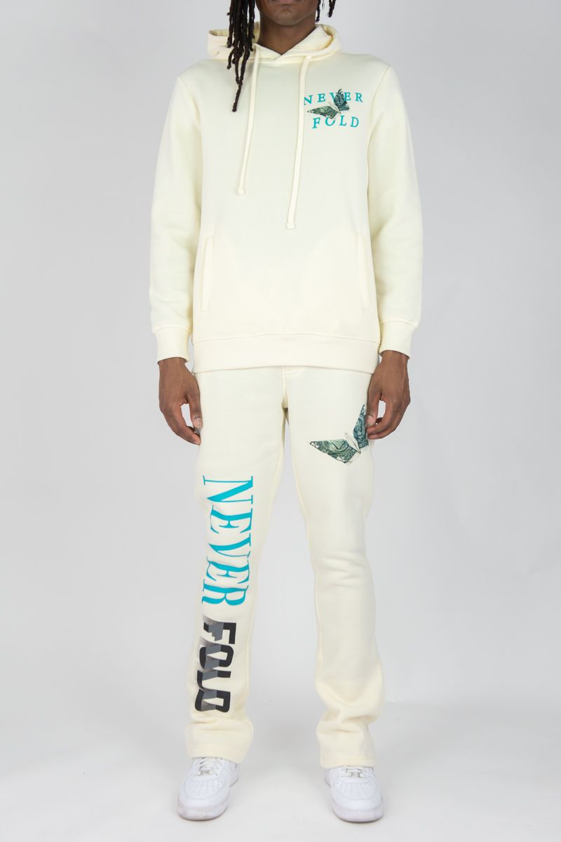 Rebel Minds - Never Fold Fleece Stacked Jogging Outfit