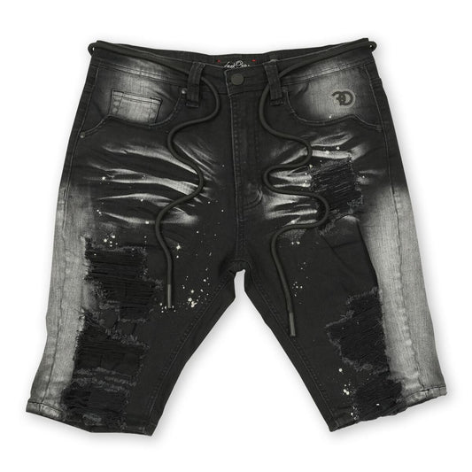FROST - SHREDDED TWILL Jean SHORTS