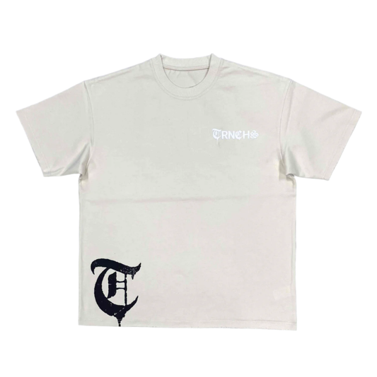 TRNCH - "IGNORING" Cream Tee