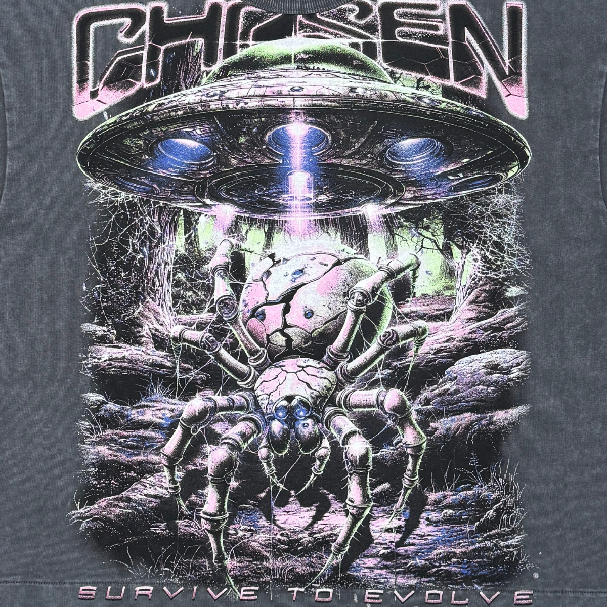 CHOSEN - CYBER SPIDER TEE
