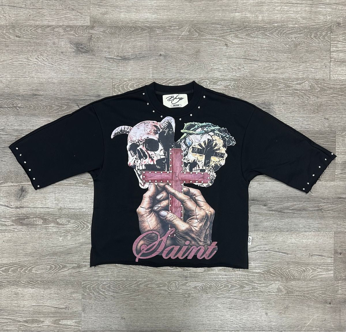 BKYS - "SAINT" F-TERRY CROPPED