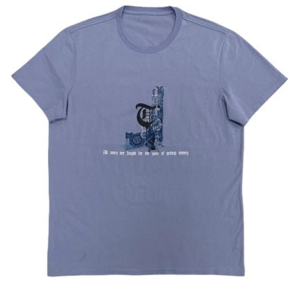 TRNCHS - "WAR MONEY" Vintage Blue Tee