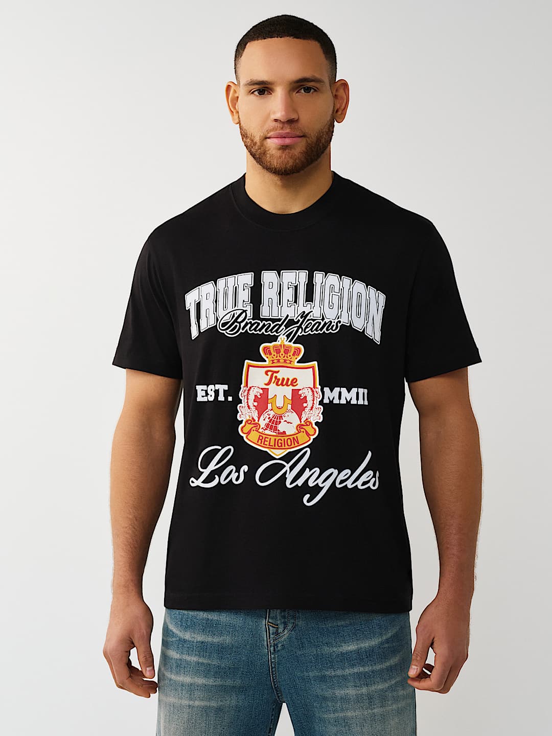 TRUE RELIGION - Elite Crest Logo Tee
