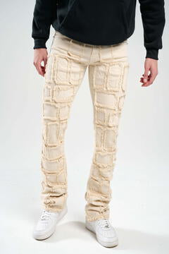 Taker - PREMIUM STRETCH STACK PANTS WITH MULTI PATCH