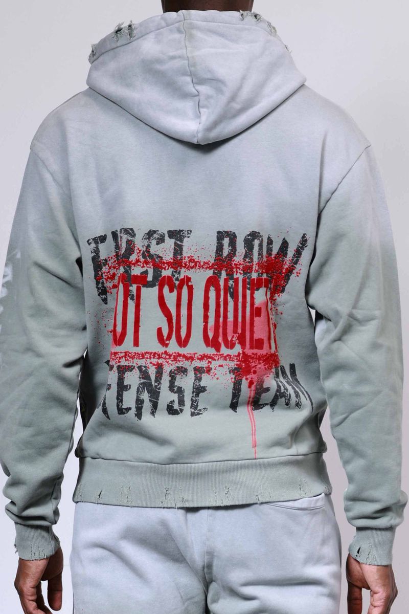 First Row - “CAUTION NOT SO QUIET GHOST RIDER” Hoodie