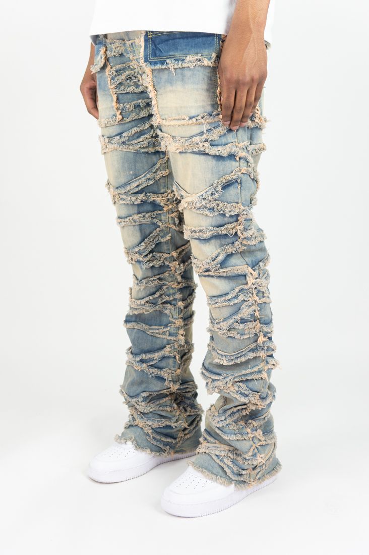 ROAR - X FRAY DENIM Jean