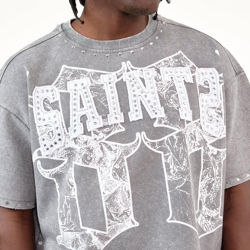 Copper River - SAINTS W/ RHINESTONES SHORT SET