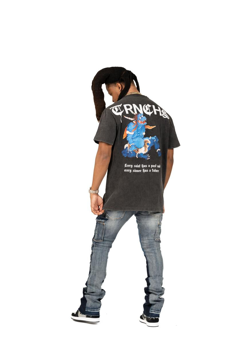 TRNCHS - "BLUE DEMON" TEE