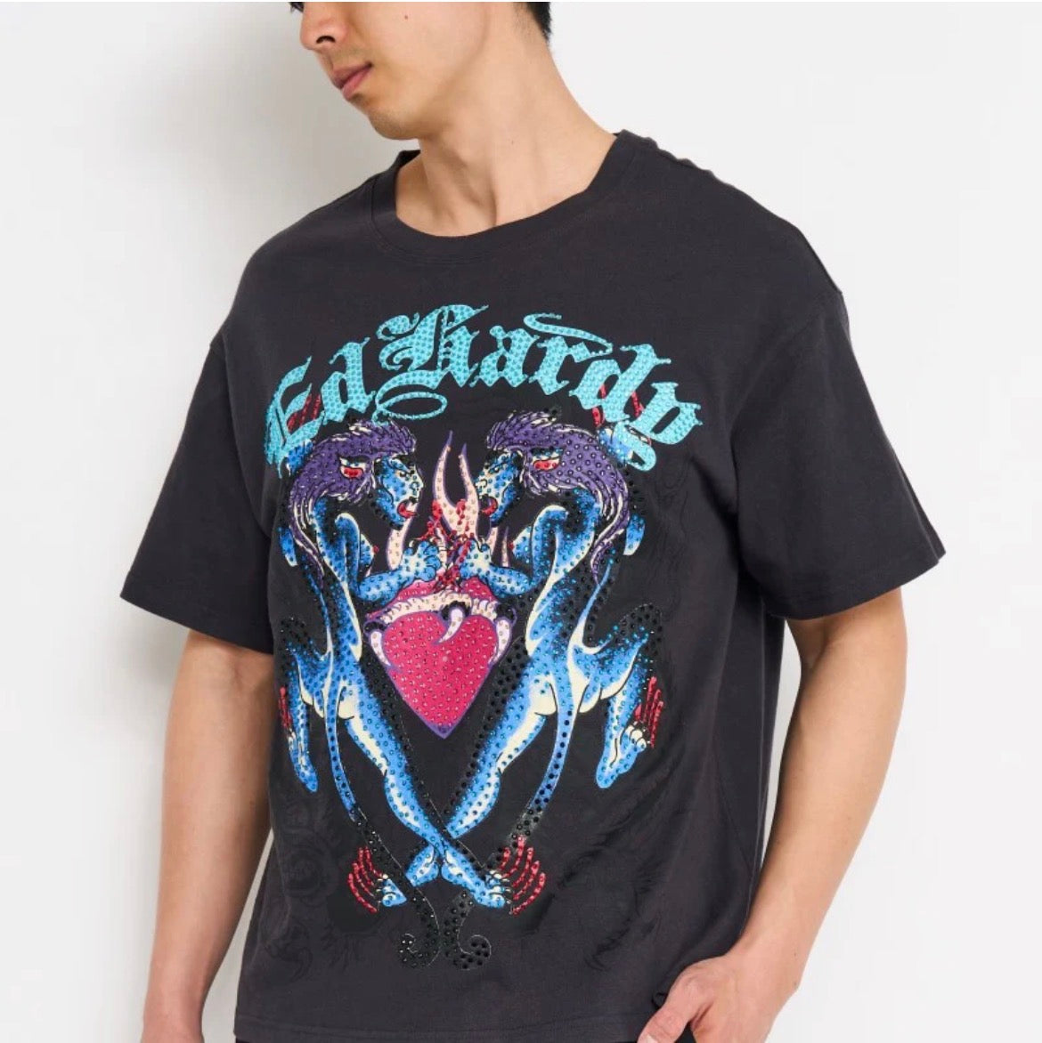 EDHARDY - PANTERAS BOXY TEE