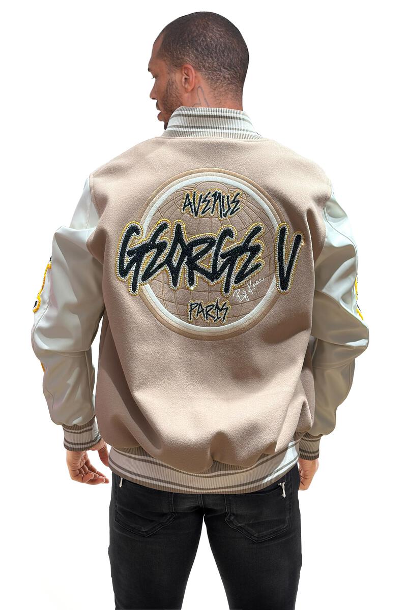 George V - “Globe” Varsity Jacket