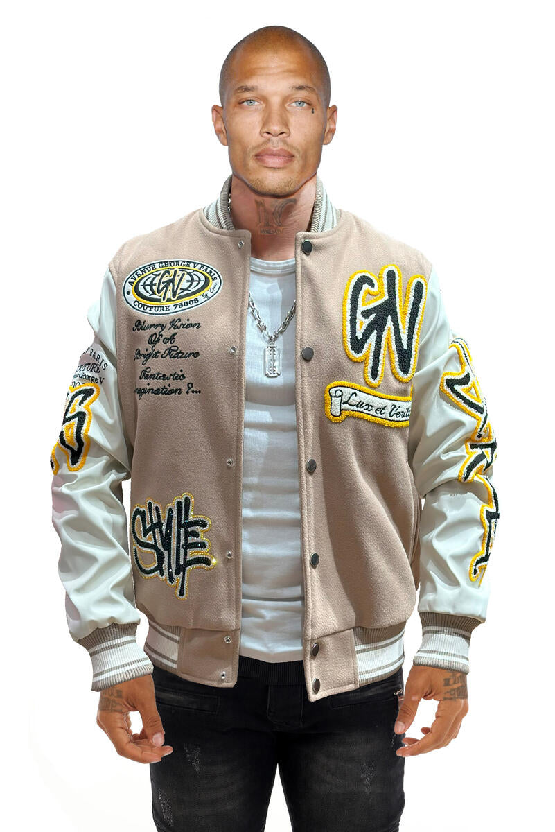 George V - “Globe” Varsity Jacket