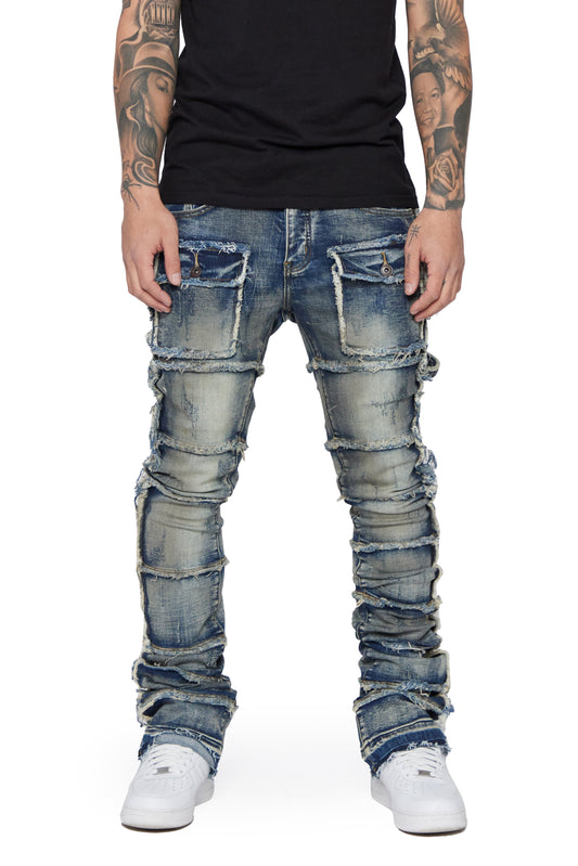 Valabasas - STACKED"PHOENIX 2.0" DARK VINTAGE WASH