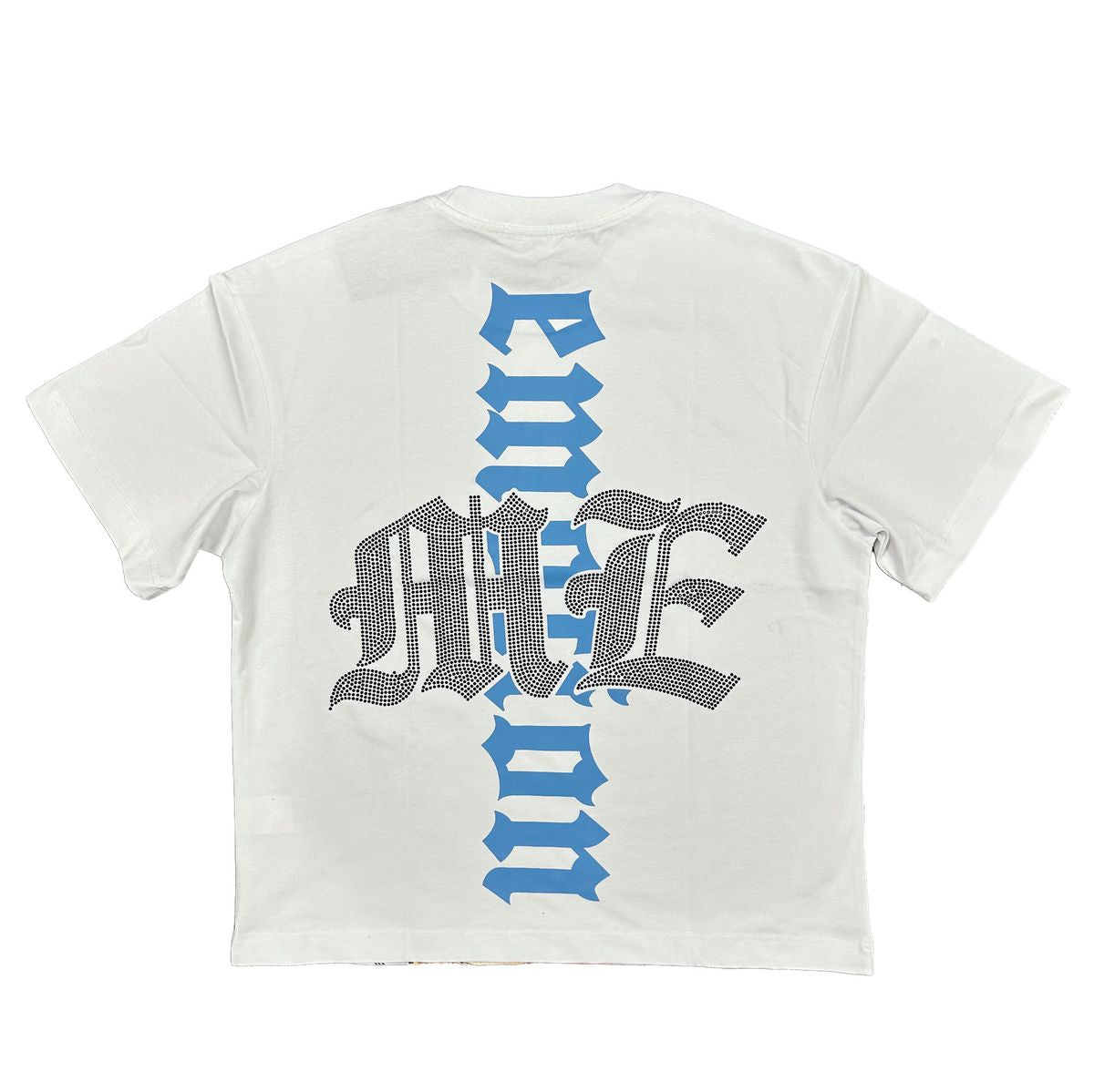 Mixed Emotion - White Angel Rhinestone Tee