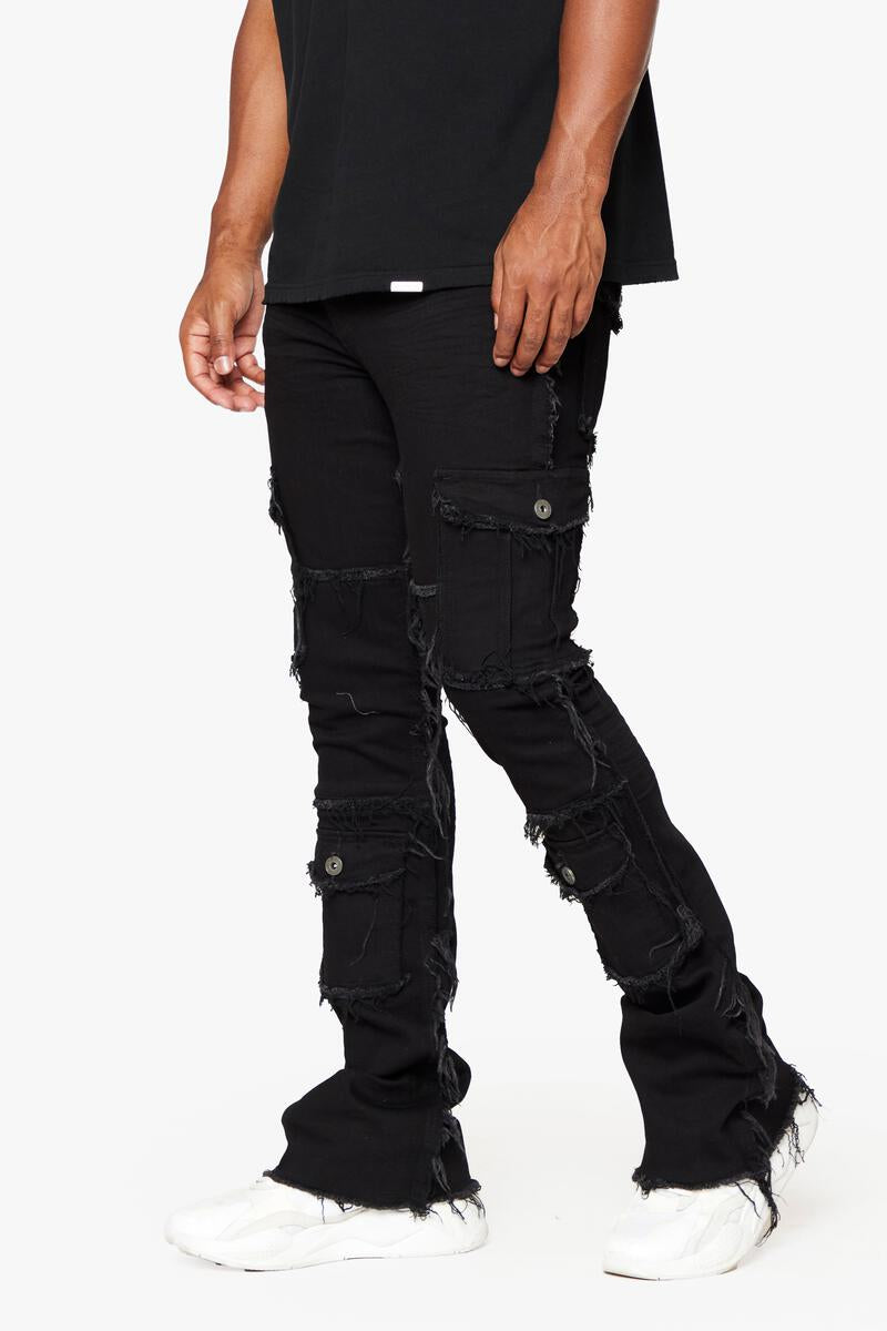 VALABASAS - "AEGERINE” Stacked Flare Jean