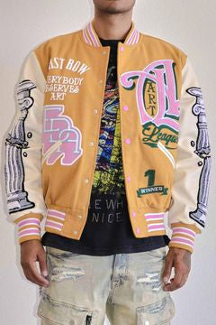 First Row - “Every Body Deserves Art” Varsity Jacket