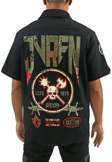 JUREN - HONOR & GLORY BUTTON UP
