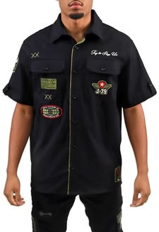 JUREN - HONOR & GLORY BUTTON UP