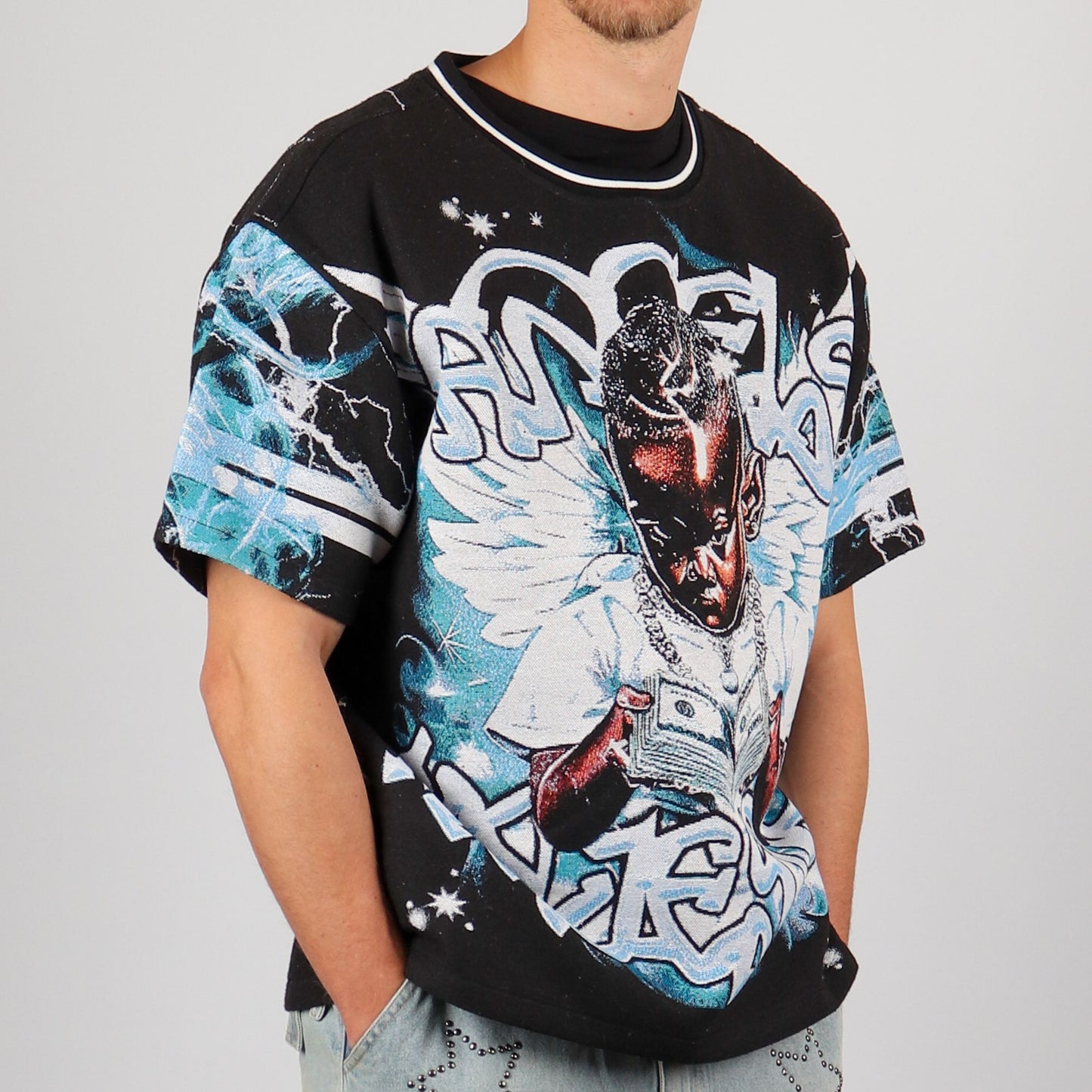 Majestik - Tapestry Cropped Tee