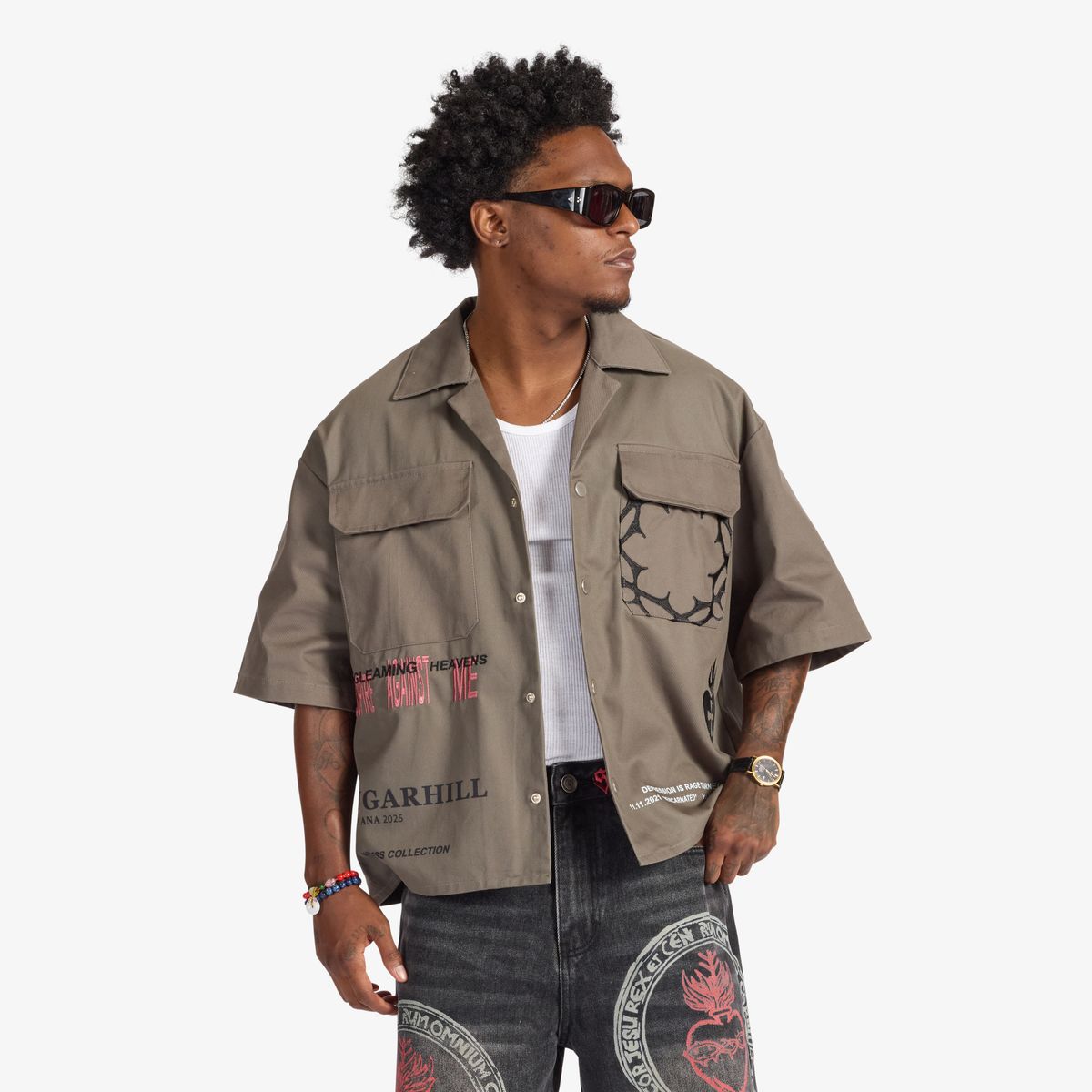 SUGAR HILL - "REINCARNATED" WORK SHIRT