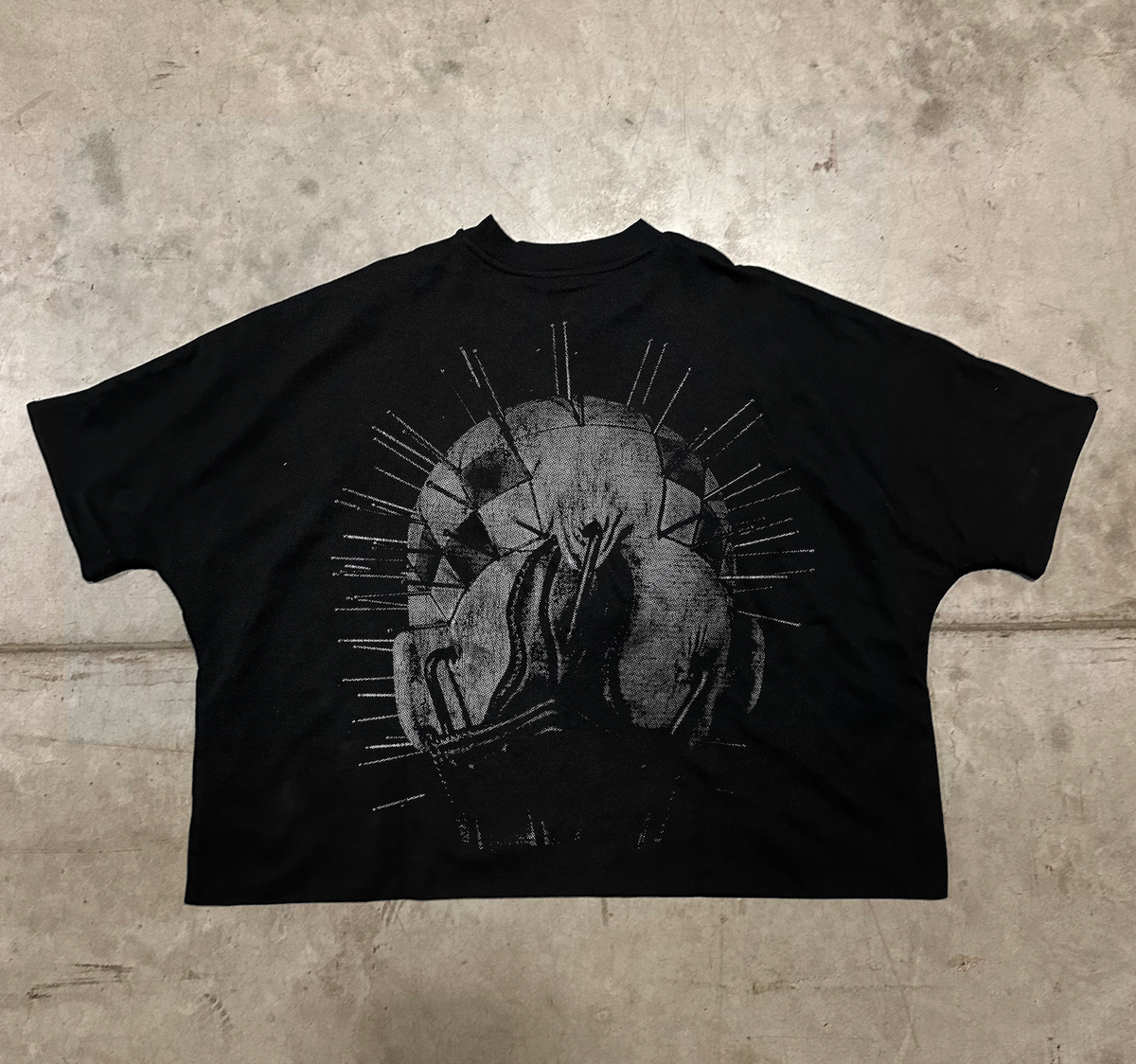 Syndicate - “Pin Head “ Cropped Tee