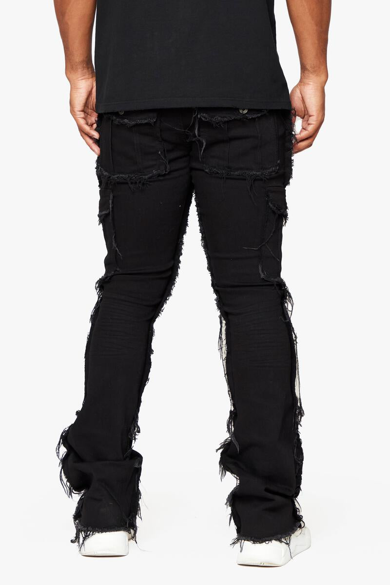 VALABASAS - "AEGERINE” Stacked Flare Jean