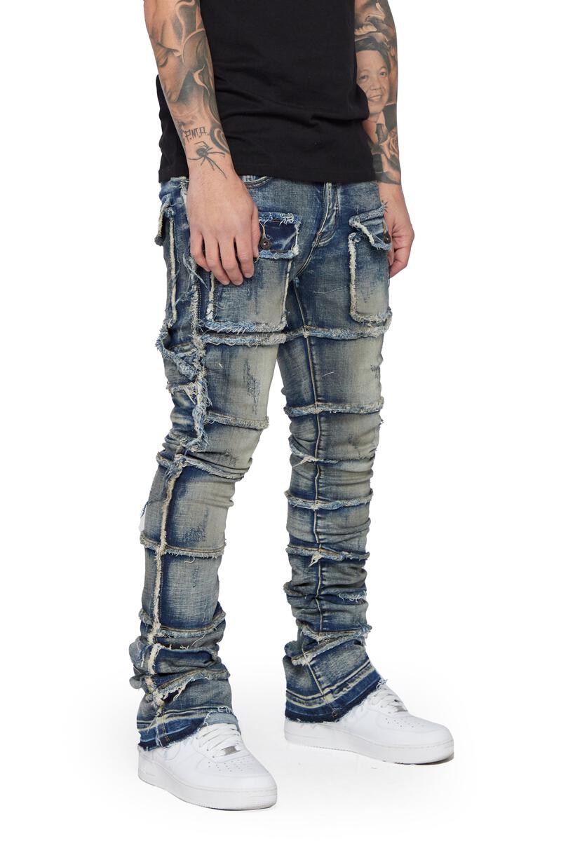 VALABASAS - "PHOENIX 2.0” Stacked Jean