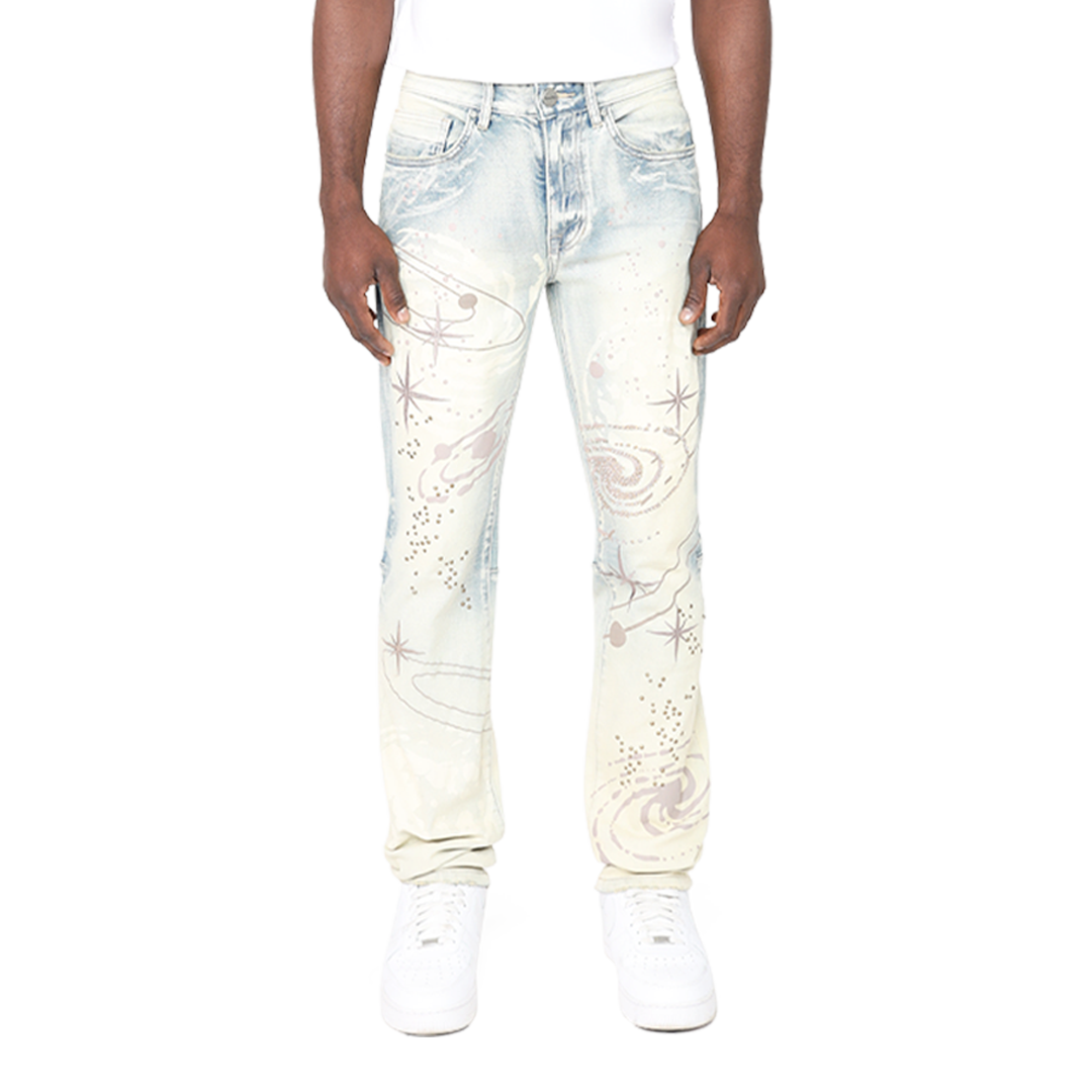 Smoke Rise - PEARL STUDDED FASHION JEANS
