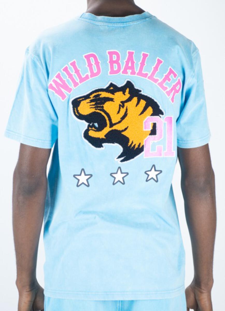 Rebel Minds - ACID WASHED WILD BALLER Short Set