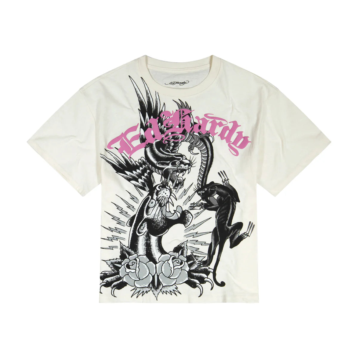 EDHARDY - PANTHERS BOXY TEE