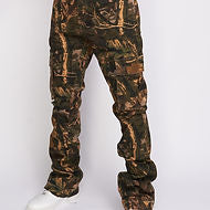 Politics - Hunter Camo Stacked Cargo Jean