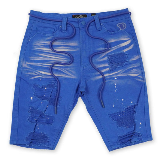 FROST - SHREDDED TWILL Jean SHORTS