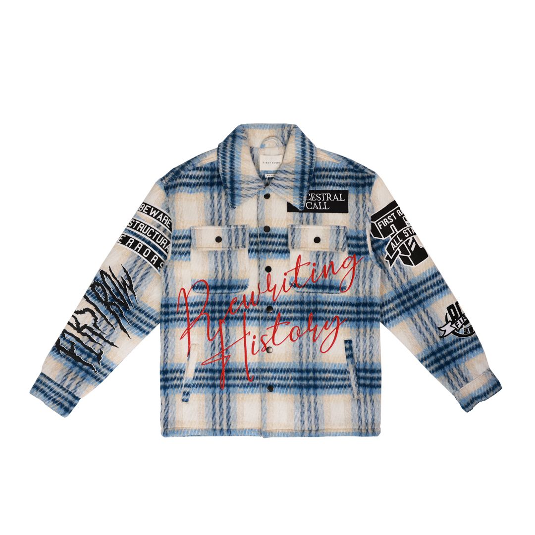First Row - “ANCESTRAL CALL” Flannel Jacket