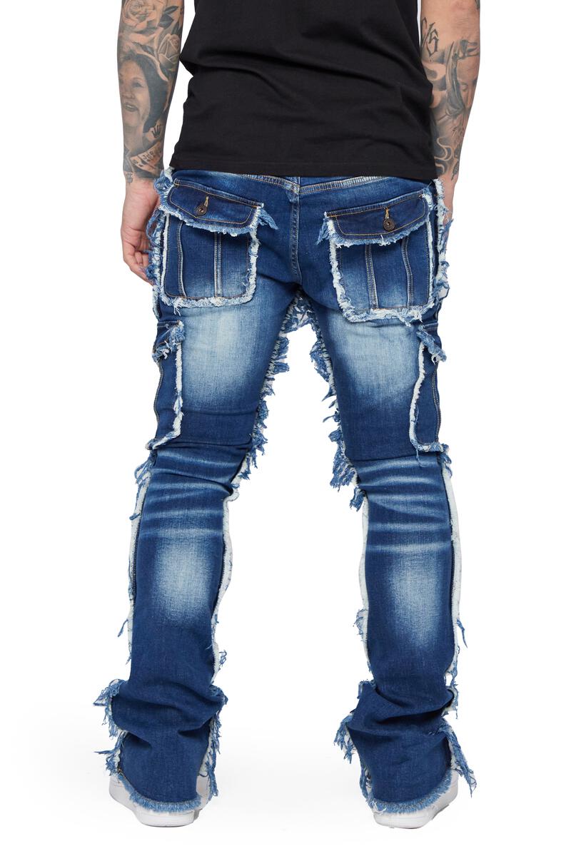 VALABASAS - "AERERINE" Stacked Flare Jean