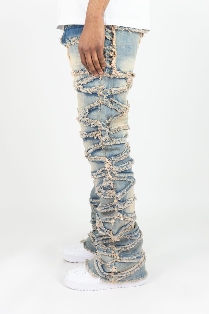 ROAR - X FRAY DENIM Jean