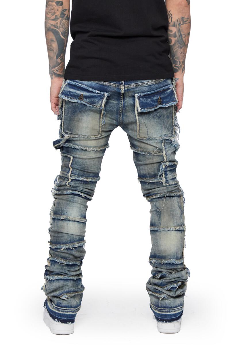 VALABASAS - "PHOENIX 2.0” Stacked Jean