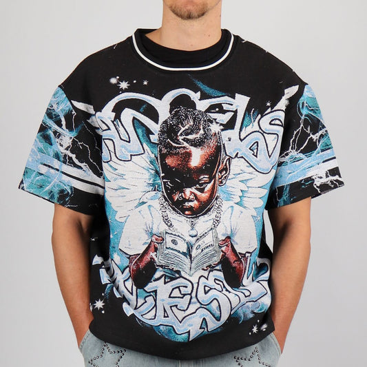 Majestik - Tapestry Cropped Tee