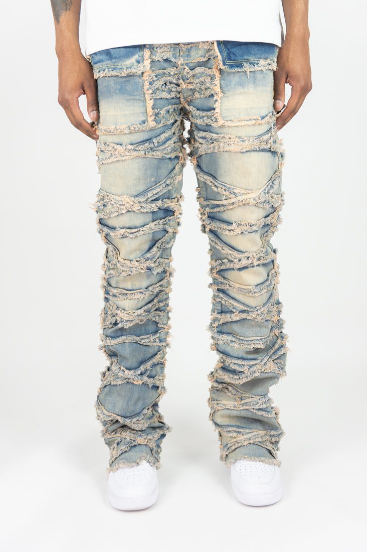 ROAR - X FRAY DENIM Jean