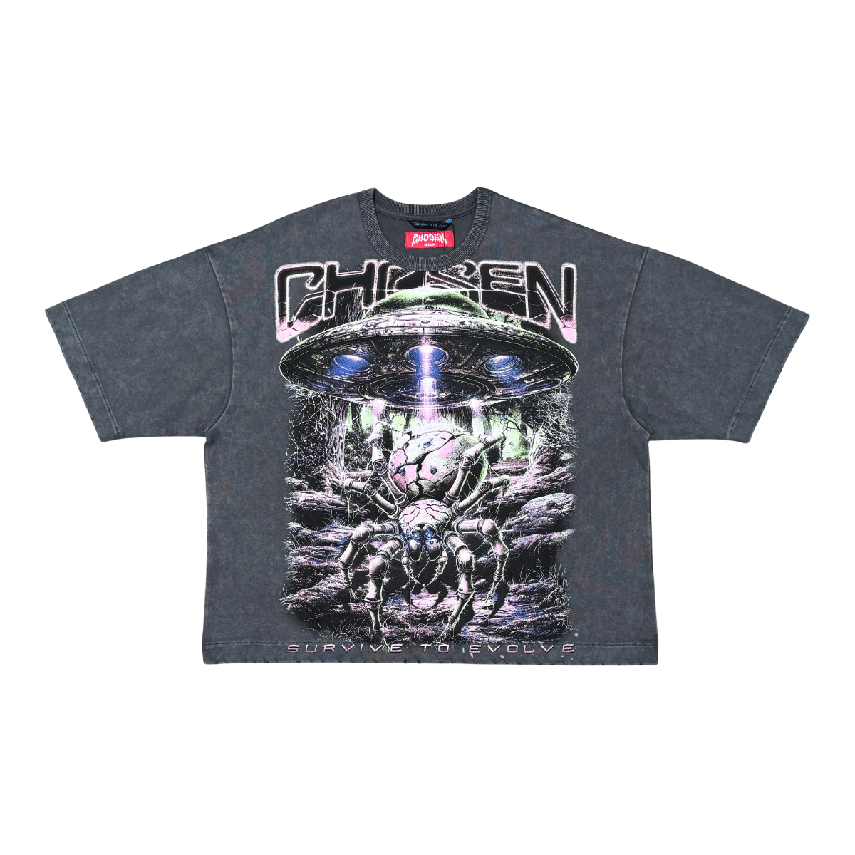 CHOSEN - CYBER SPIDER TEE