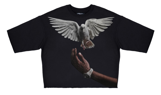 ROKU - INCREASE THE PEACE CROPPED TEE
