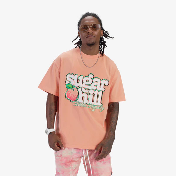 SUGAR HILL - "PEACHES" T-SHIRT